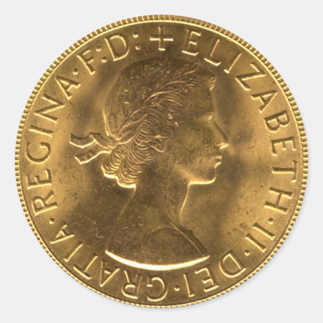 Adesivo Modelo da moeda (Frente)