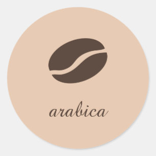 Adesivo Modelo da variedade de café