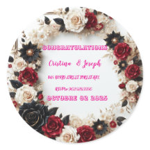 Modelo de Convite de Casamento