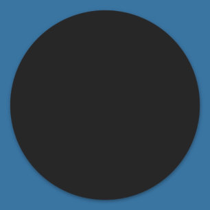 Adesivo Modelo de Cor Sólida Preto Puro
