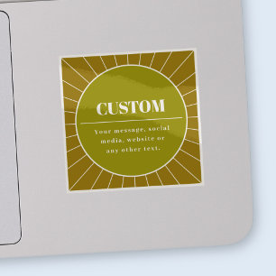 Adesivo Modelo de Design único retrorreflector inspirável