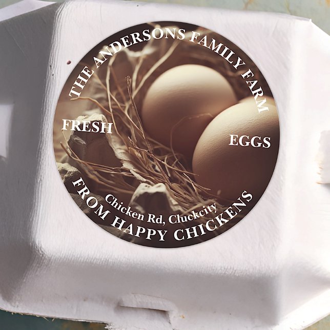 Adesivo Modelo de Fotografia Nest de Ovos de Cuta Personal (Criador carregado)