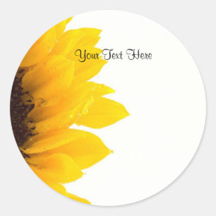 Adesivo Modelo de girassol