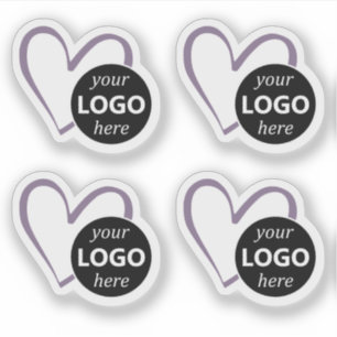 Adesivo Modelo de Imagem do Logotipo Simples em Forma de C