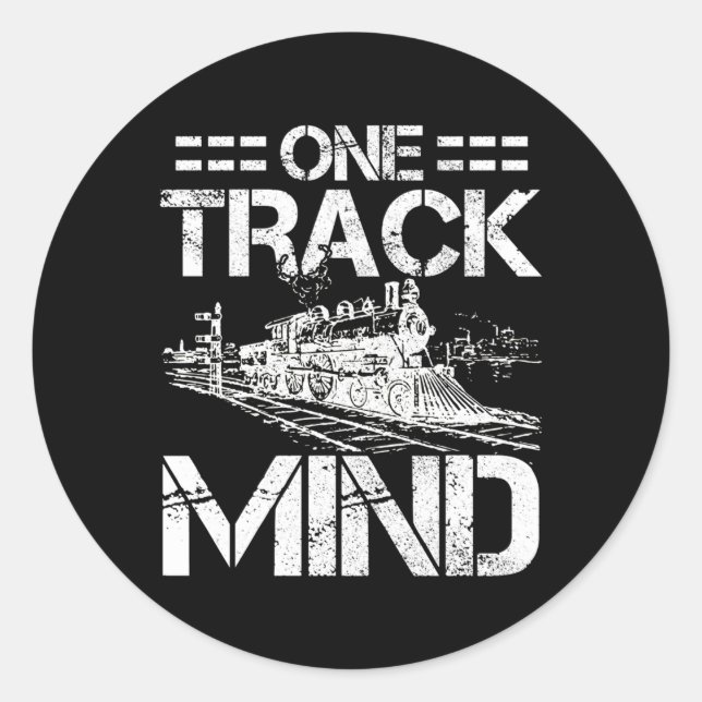 Adesivo Modelo de locomotiva do comboio Comboio ferroviári (Frente)