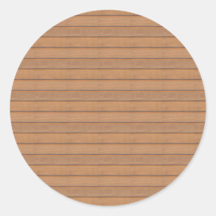 Adesivo Modelo de madeira em branco Design elegante e mode