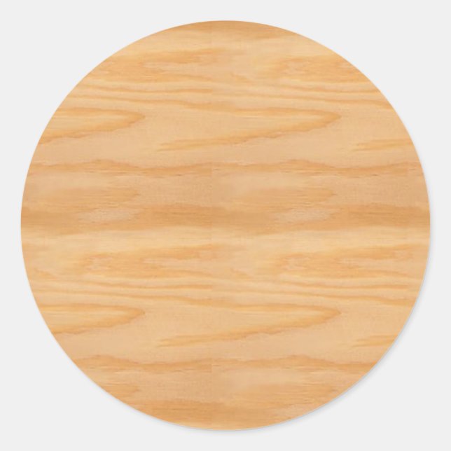 Adesivo Modelo de madeira em branco tendência Design elega (Frente)