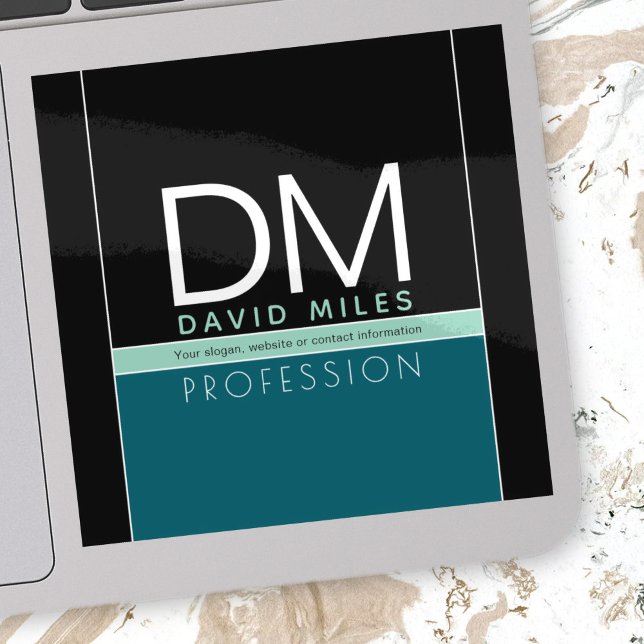 Adesivo Modelo de negócios moderno | Todas as cores person (Criador carregado)