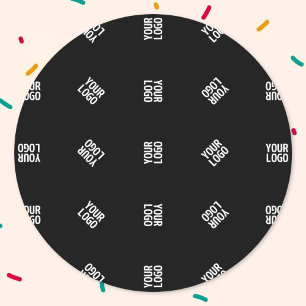 Adesivo Modelo de padrão de logotipo moderno exclusivo B