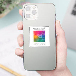 Adesivo Modelo de Personalização do Texto do Logotipo Empr