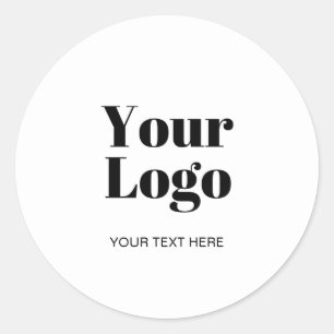 Adesivo Modelo de Upload de Logotipo ou Imagem Simples & T
