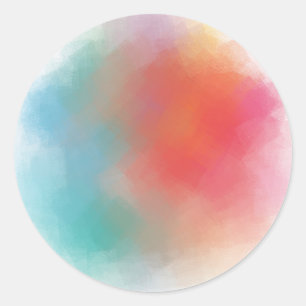 Adesivo Modelo de Vazio Colorida Personalizada de Abstrato