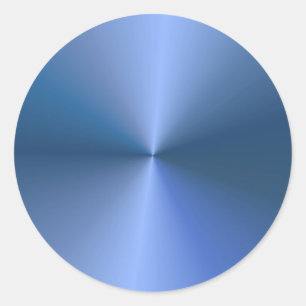 Adesivo Modelo de Vazio de Cor Azul Elegante de Tendência
