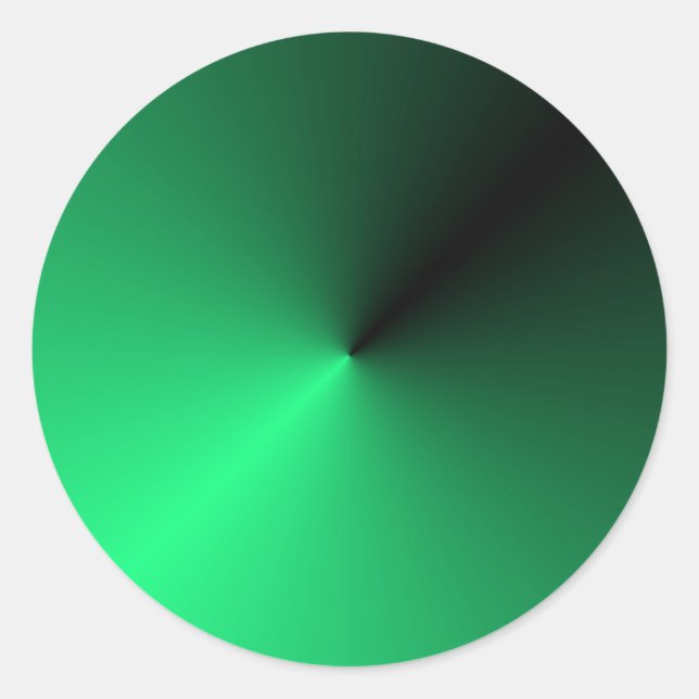 Adesivo Modelo de Vazio de  verde preto-elegante (Frente)