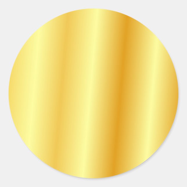 Adesivo Modelo de Vazio de visão Dourada brilhante (Frente)