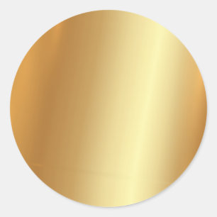 Adesivo Modelo de Vazio Dourado elegante personalizado