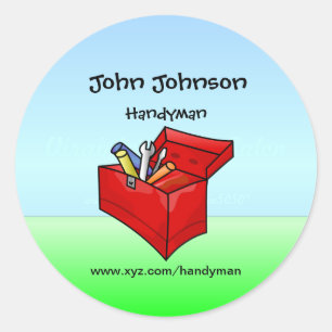 Adesivo Modelo do Handyman Sticker