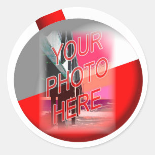 Adesivo Modelo do quadro do Bobber da pesca