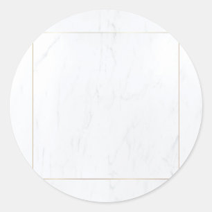 Adesivo Modelo Elegante Moderno de Quadro Dourado Marble