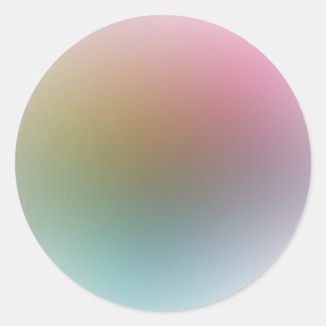 Adesivo Modelo em Branco Colorido Moderno Elegante (Frente)