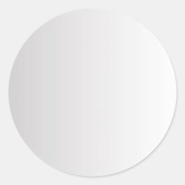 Adesivo Modelo em Branco com Gradiente Cinza, Logotipo de 