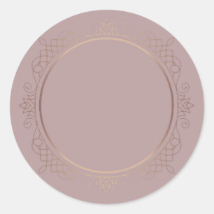 Adesivo Modelo em Branco de Design Elite em Rose Gold Adic