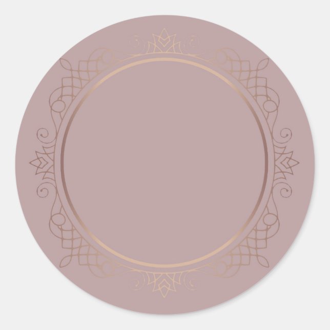 Adesivo Modelo em Branco de Design Elite em Rose Gold Adic (Frente)