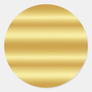 Adesivo Modelo em Branco de Ouro Falso