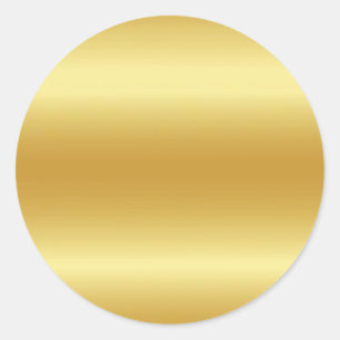 Adesivo Modelo em Branco de Ouro Falso