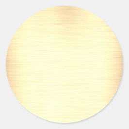 Adesivo Modelo em Branco de Ouro Polido, Arte de Texto de 