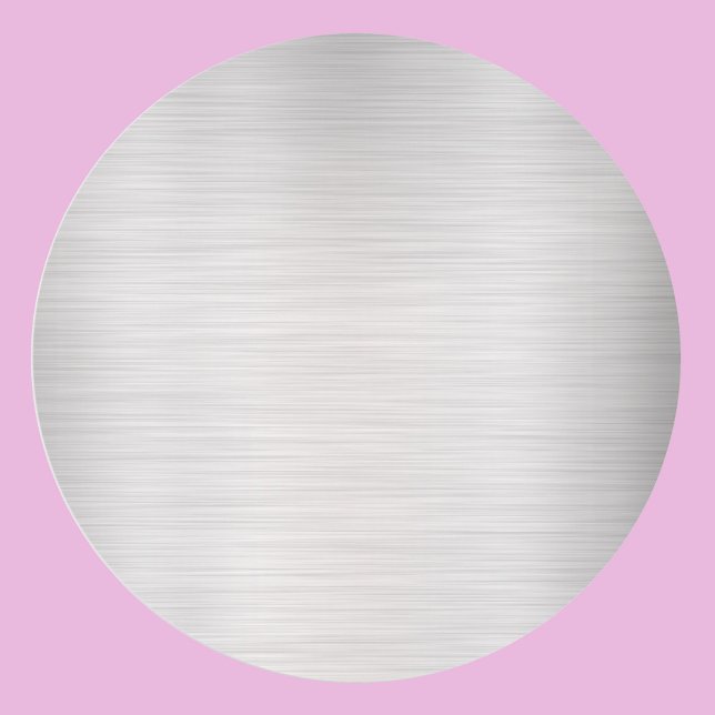 Adesivo Modelo em Branco de Prata Polida, Arte de Texto de (Criador carregado)