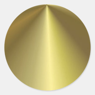 Adesivo Modelo em Branco Moderno Dourado com Aparência Met