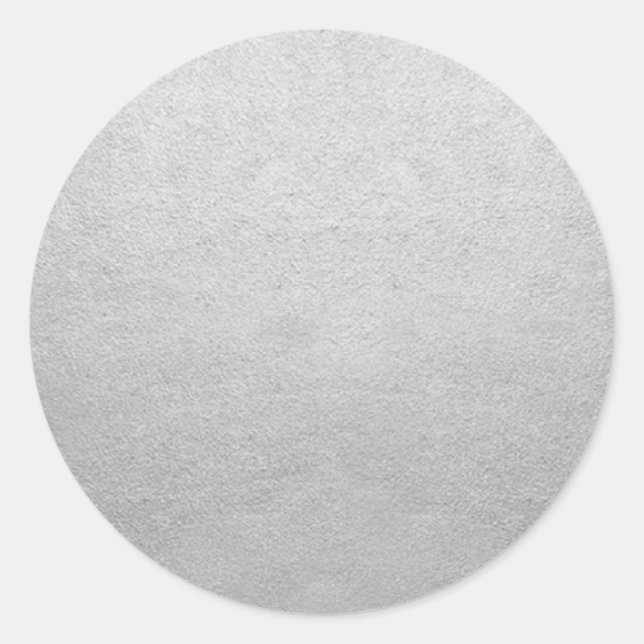 Adesivo Modelo em Branco Prata Brilho Adicione Qualquer Te (Frente)