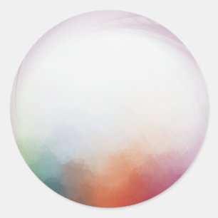 Adesivo Modelo Moderno Abstrato Colorido Personalizado