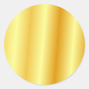 Adesivo Modelo personalizado em dourado falso em branco