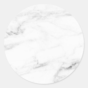 Adesivo Modelo personalizado em mármore branco moderno