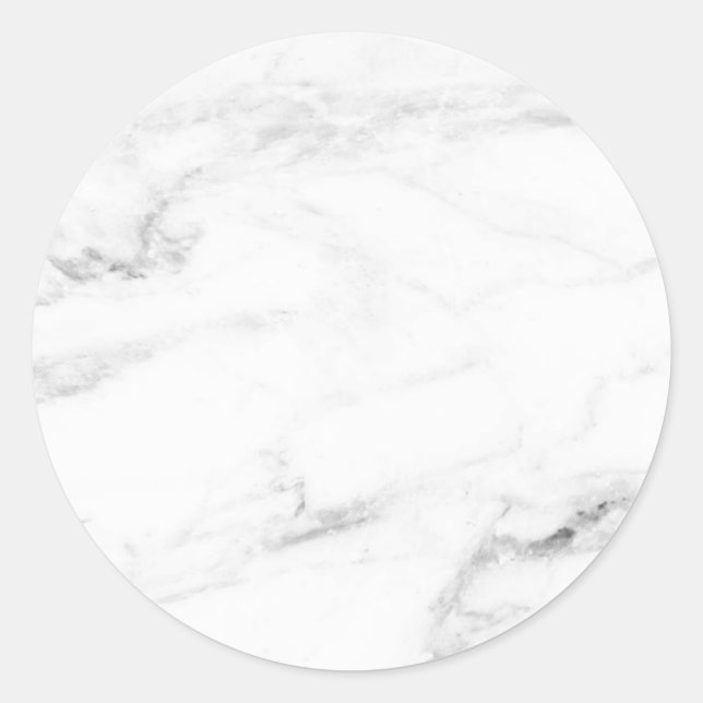 Adesivo Modelo personalizado em mármore branco moderno (Frente)