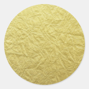 Adesivo Modelo Textured do fundo do olhar da folha Dourado