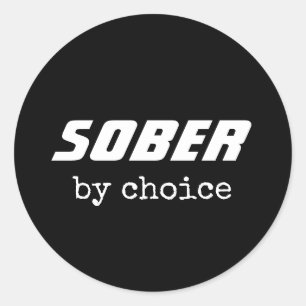 Adesivo Modere pela escolha, tipografia da sobriedade