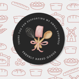 Adesivo Modern Bakery Obrigado Sticker