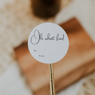 Adesivo Modern Boho Oh Que Divertido De