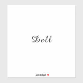 Adesivo Modern Minimal Stylish Dell Design