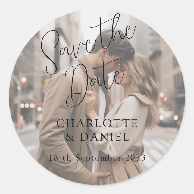 Adesivo Modern, Minimal, Typography, 1 Photo (Frente)