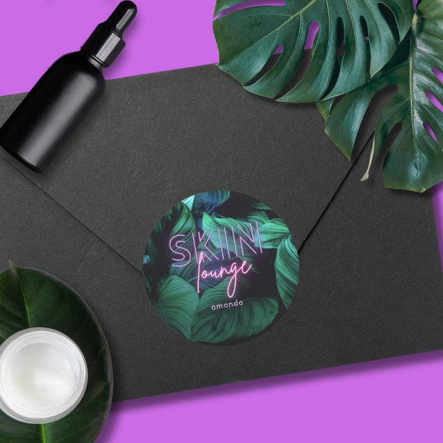 Adesivo Modern Neon Pink Skin Lounge Business (Criador carregado)