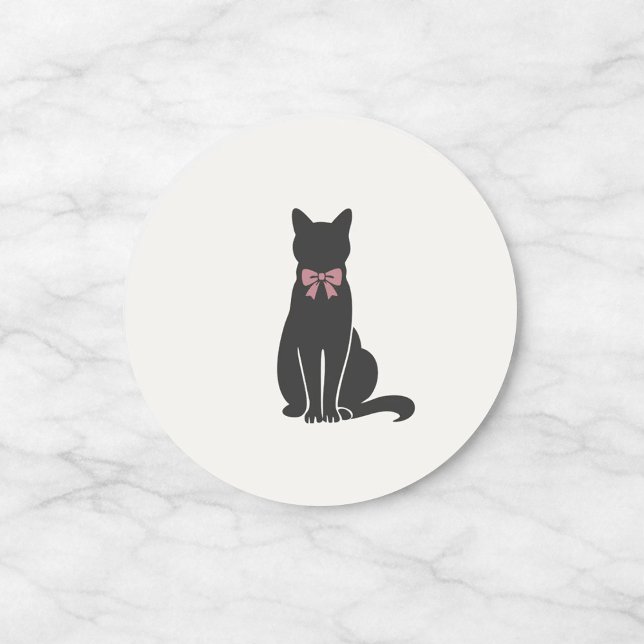 Adesivo Modern Neutral Cat Seal Sticker (Criador carregado)