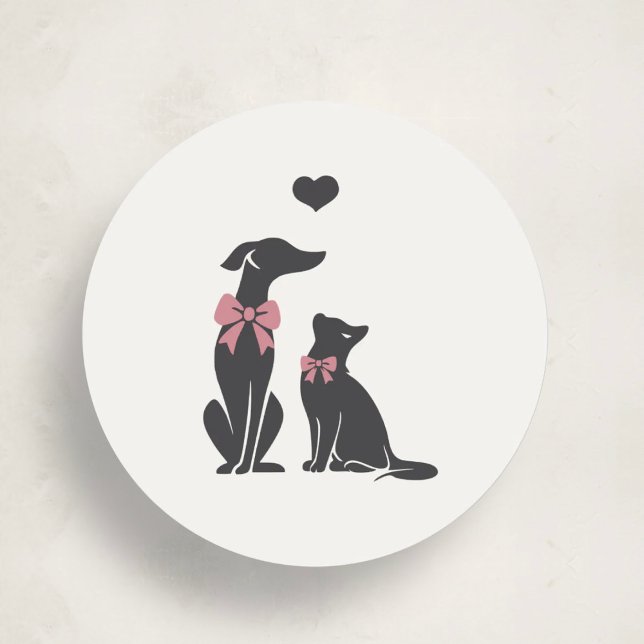 Adesivo Modern Neutral Pet Sitter Sticker (Criador carregado)