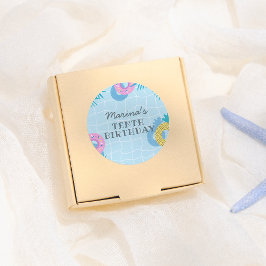 Adesivo Modern Pool Party Birthday