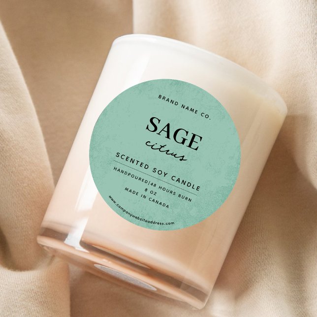 Adesivo Modern Sage Green Rustic (Criador carregado)