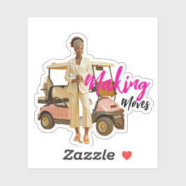 Adesivo Modern Sophisticated Custom-Cut Vinyl Sticker