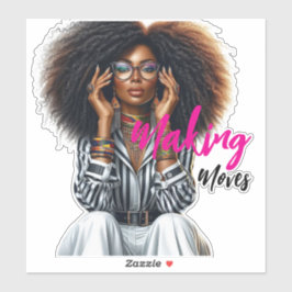 Adesivo Modern Sophisticated Custom-Cut Vinyl Sticker